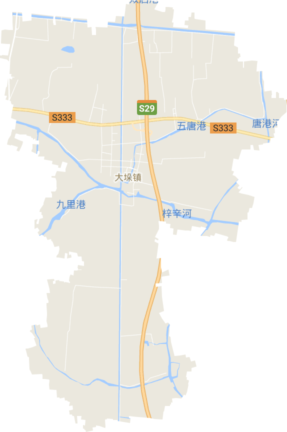 大垛镇电子地图