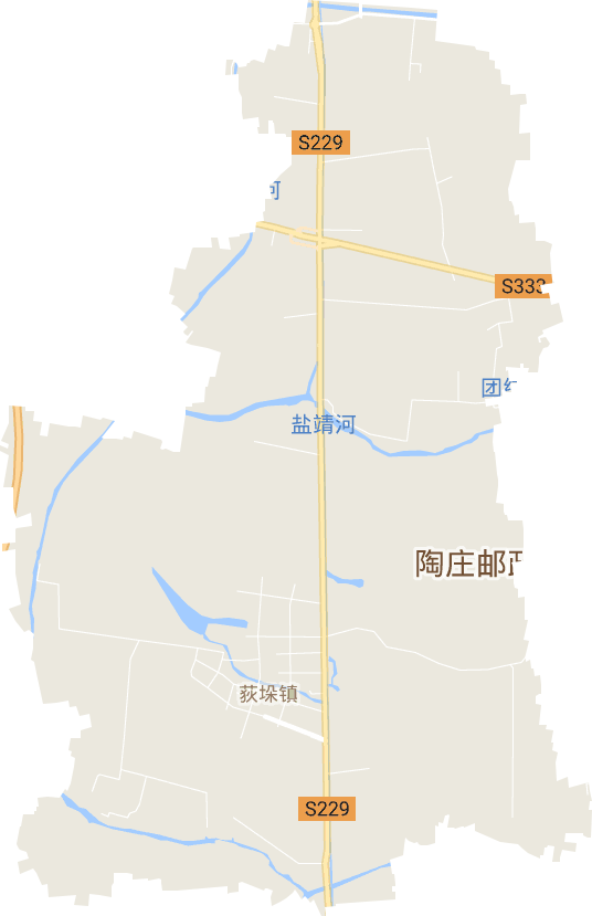 荻垛镇电子地图