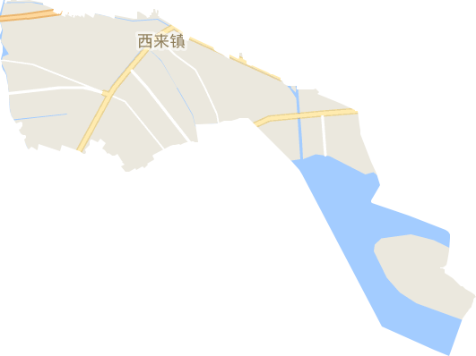 西来镇电子地图