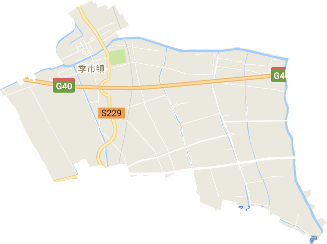 季市镇电子地图