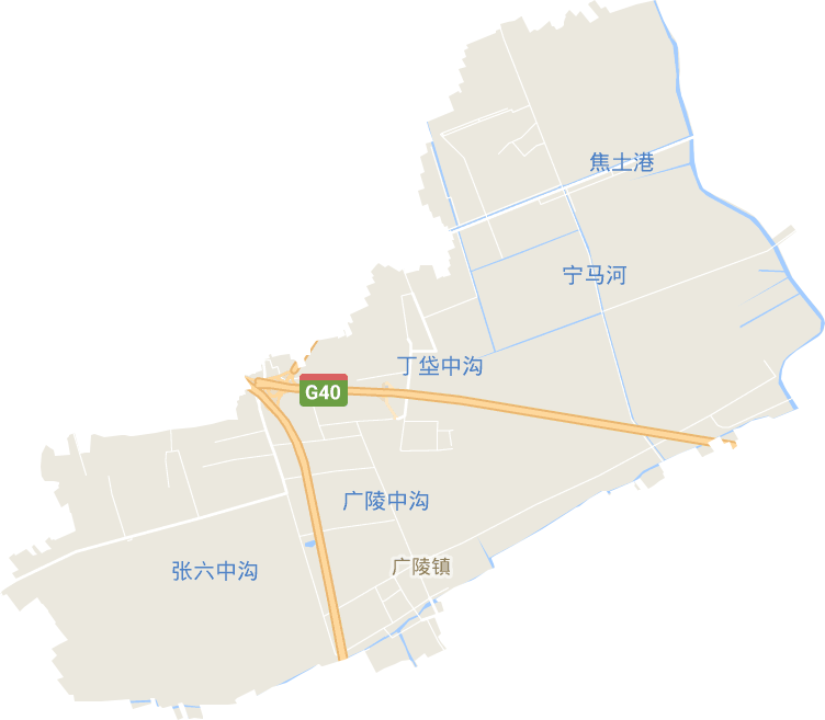 广陵镇电子地图