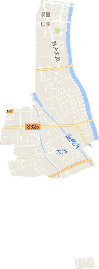 项里街道电子地图