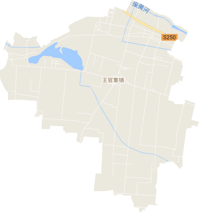 王官集镇电子地图