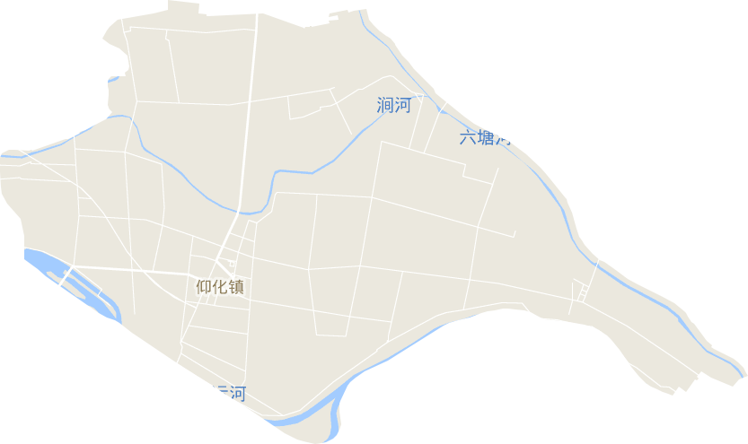 仰化镇电子地图
