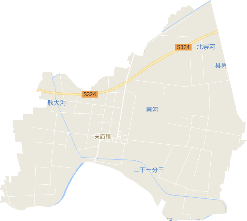 关庙镇电子地图