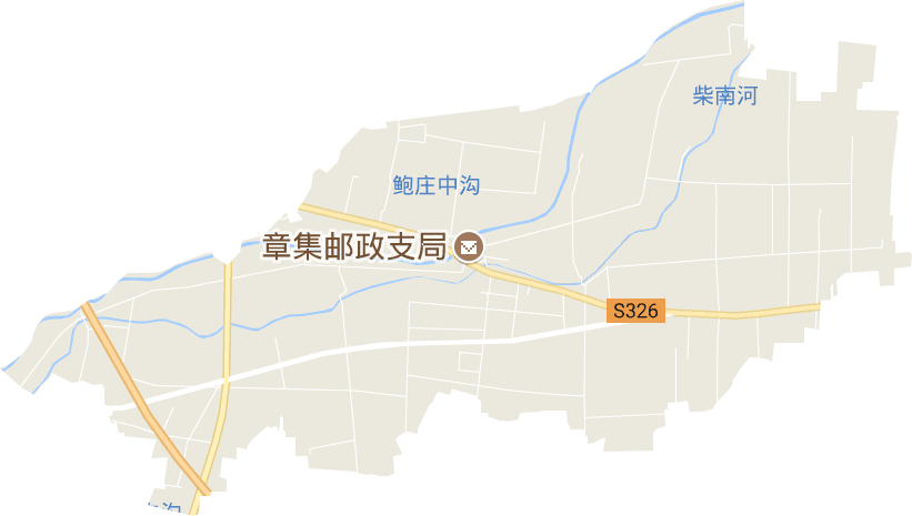 章集街道电子地图