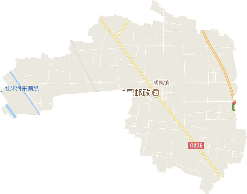 胡集镇电子地图