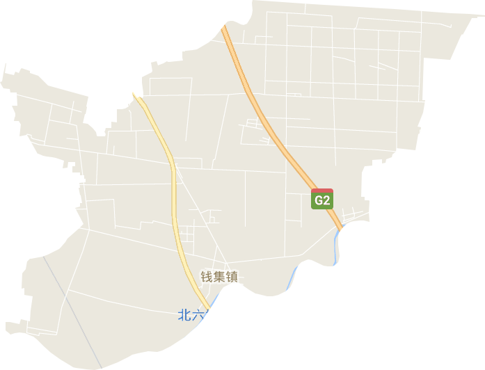 钱集镇电子地图