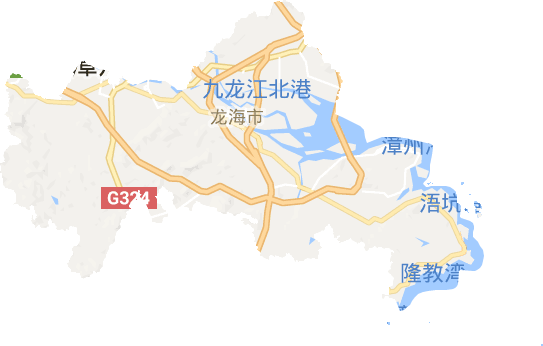 龙海区电子地图