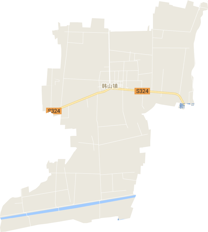 韩山镇电子地图