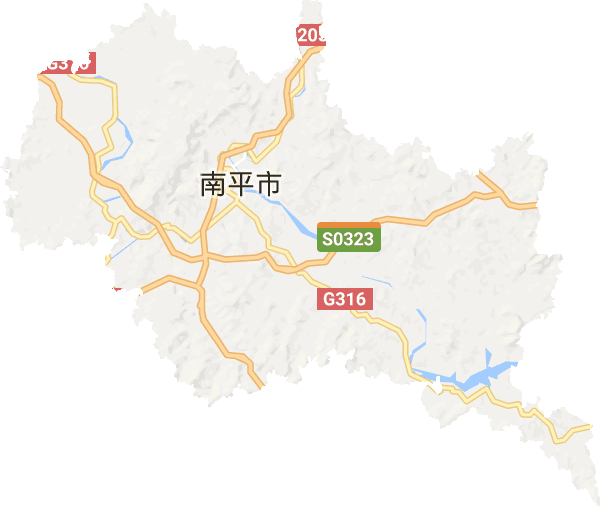 延平区电子地图
