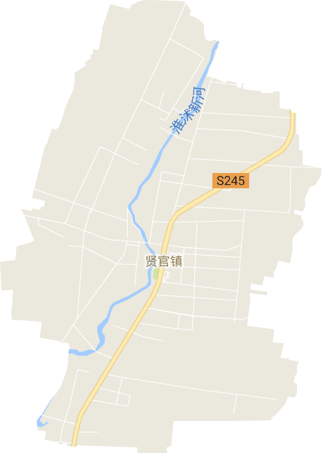 贤官镇电子地图