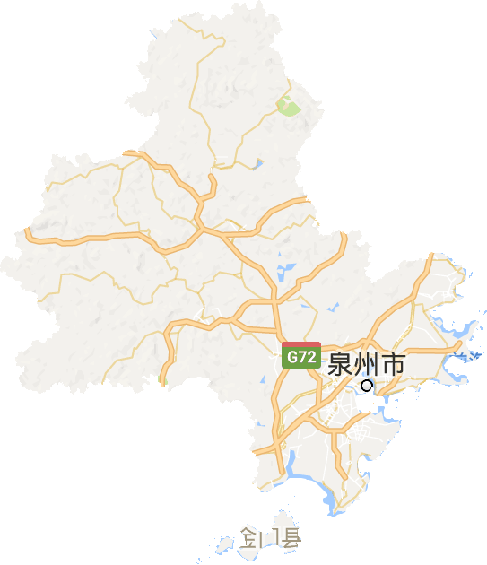 泉州市电子地图