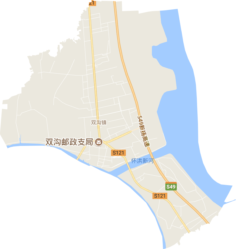 双沟镇电子地图