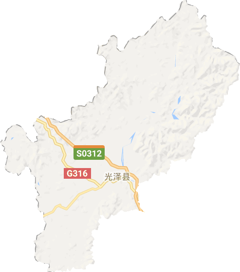 光泽县电子地图
