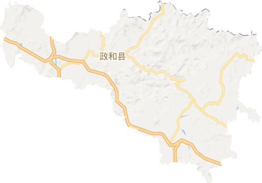 政和县电子地图