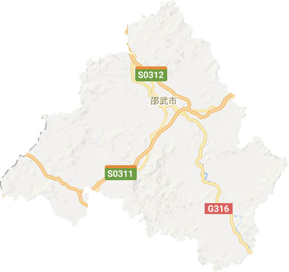 邵武市电子地图