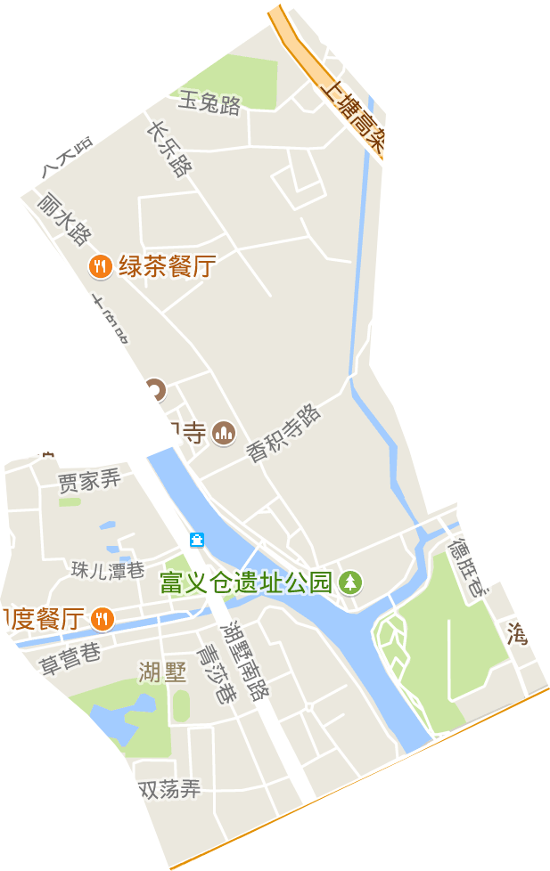 湖墅街道电子地图