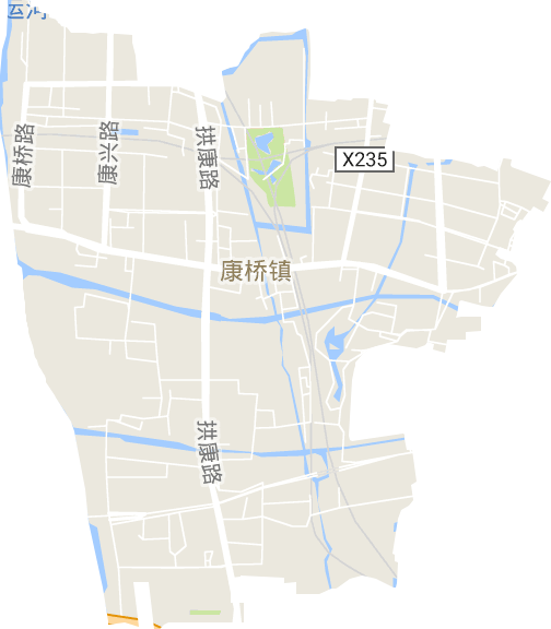 康桥街道电子地图