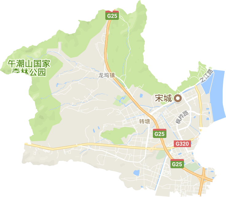 转塘街道电子地图
