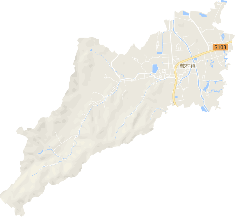 戴村镇电子地图