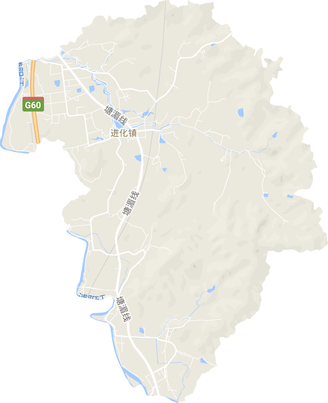 进化镇电子地图
