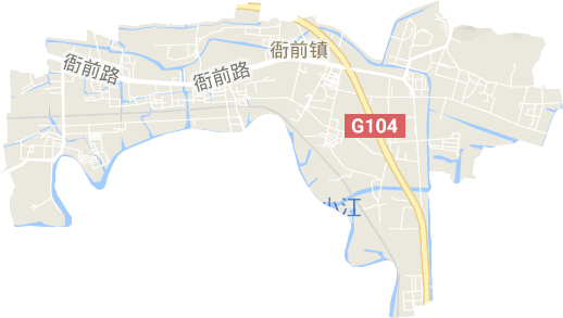 衙前镇电子地图