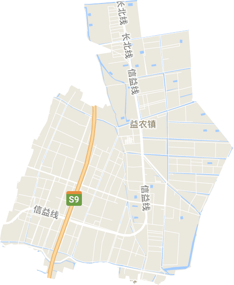 益农镇电子地图