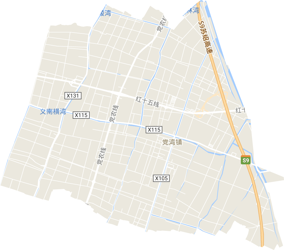党湾镇电子地图