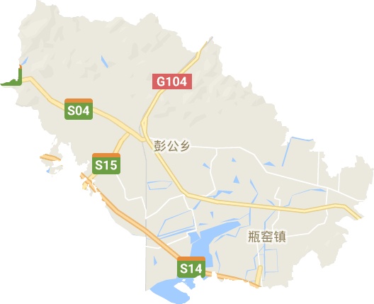 瓶窑镇电子地图