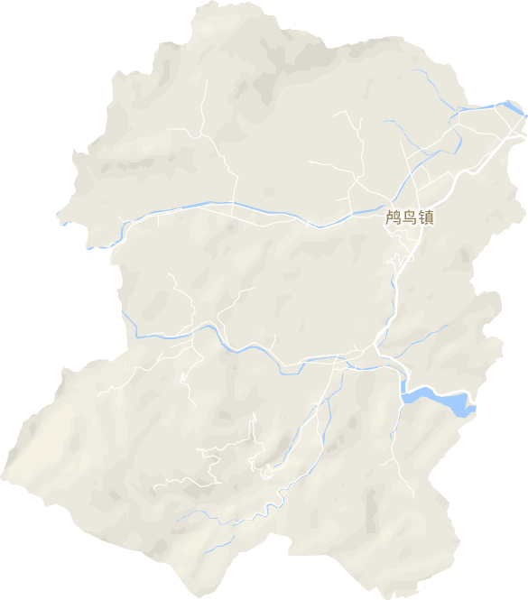 鸬鸟镇电子地图