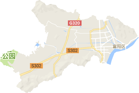 富春街道电子地图