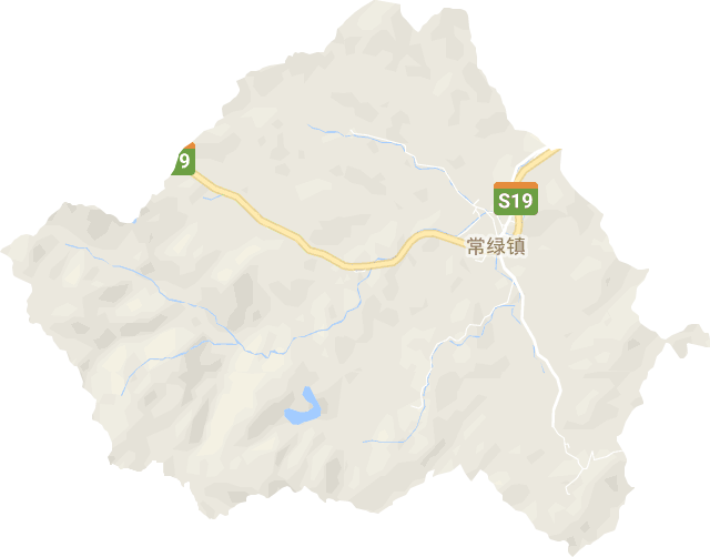 常绿镇电子地图