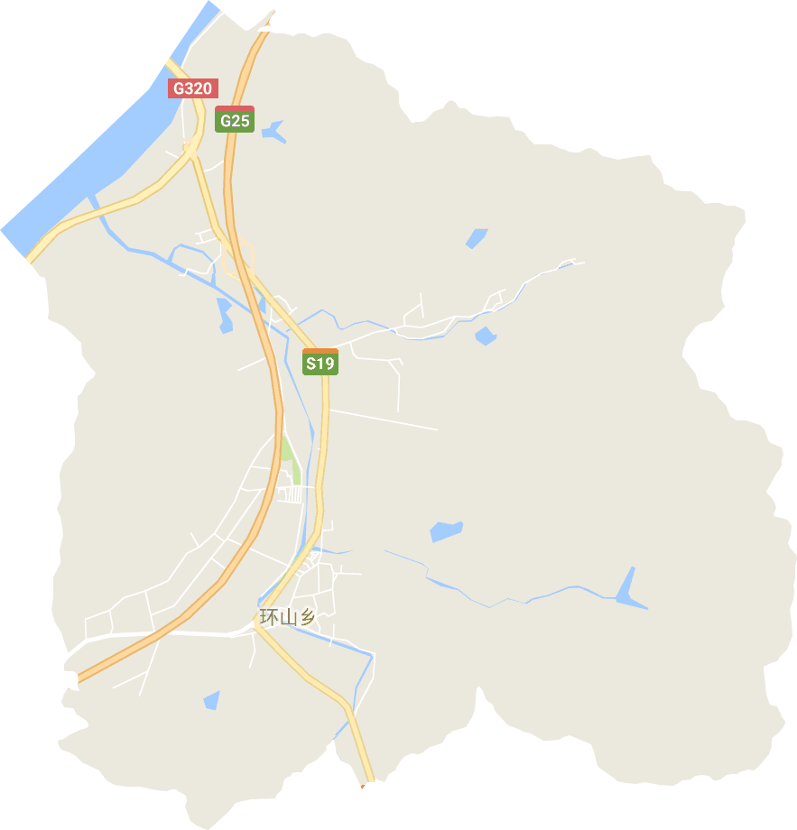 环山乡电子地图