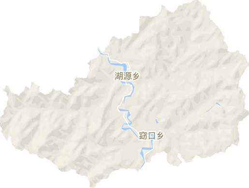 湖源乡电子地图
