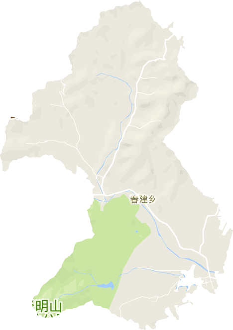 春建乡电子地图
