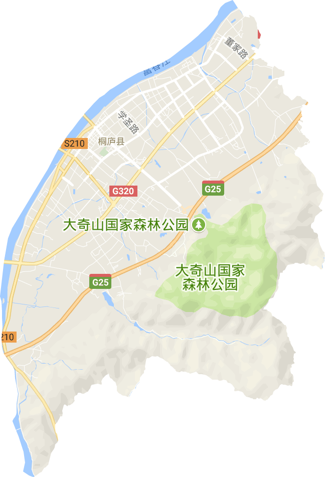 城南街道电子地图