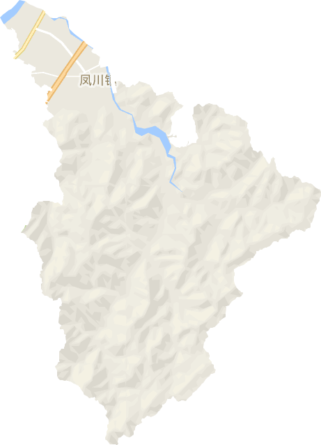 凤川街道电子地图