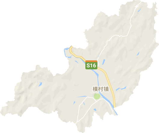 横村镇电子地图