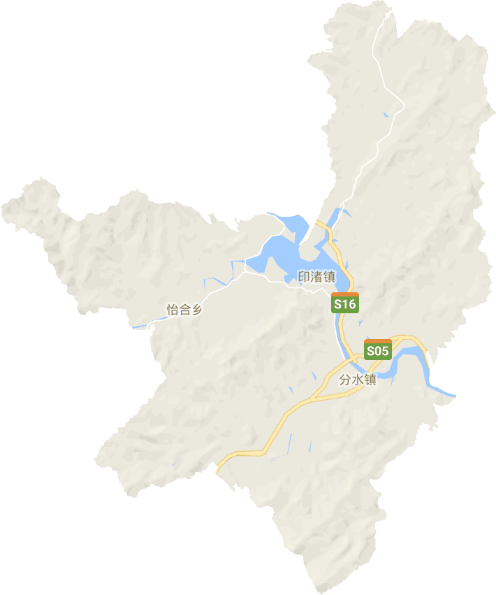 分水镇电子地图