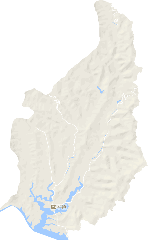 威坪镇电子地图