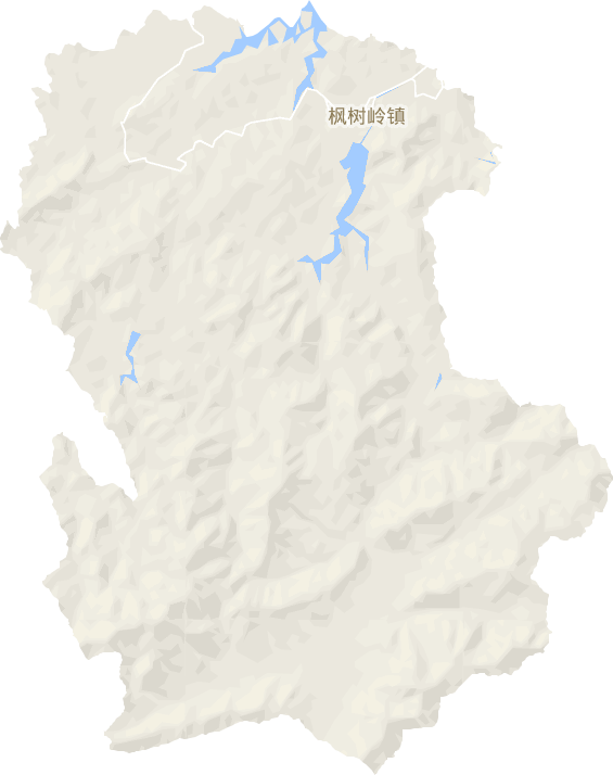 枫树岭镇电子地图
