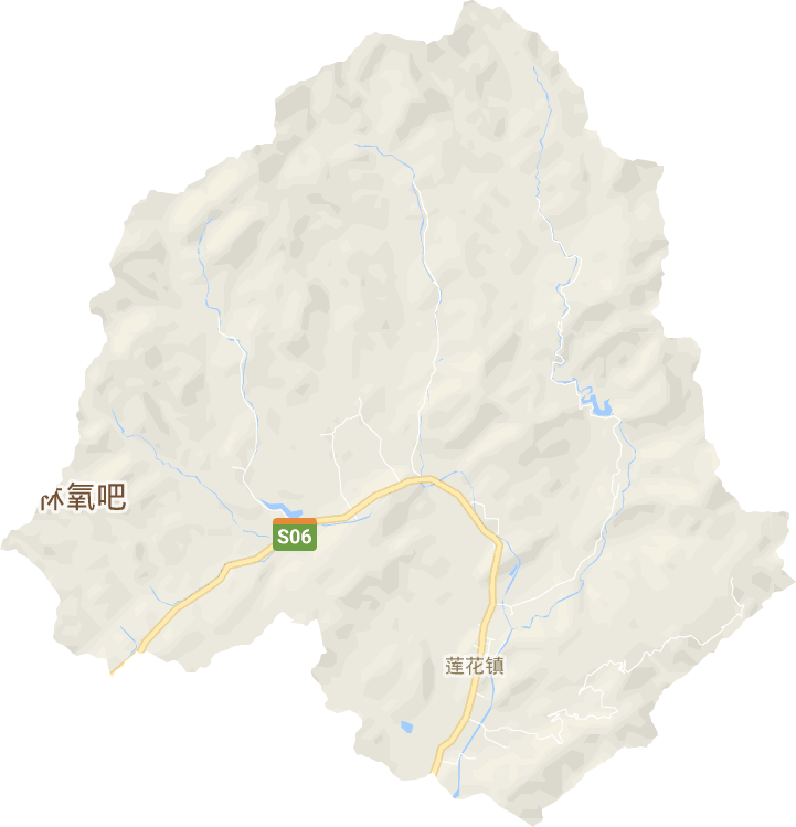 莲花镇电子地图