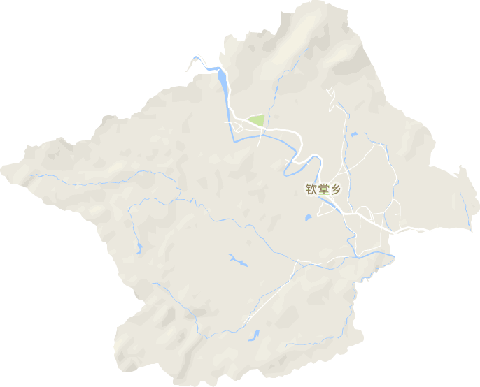 钦堂乡电子地图