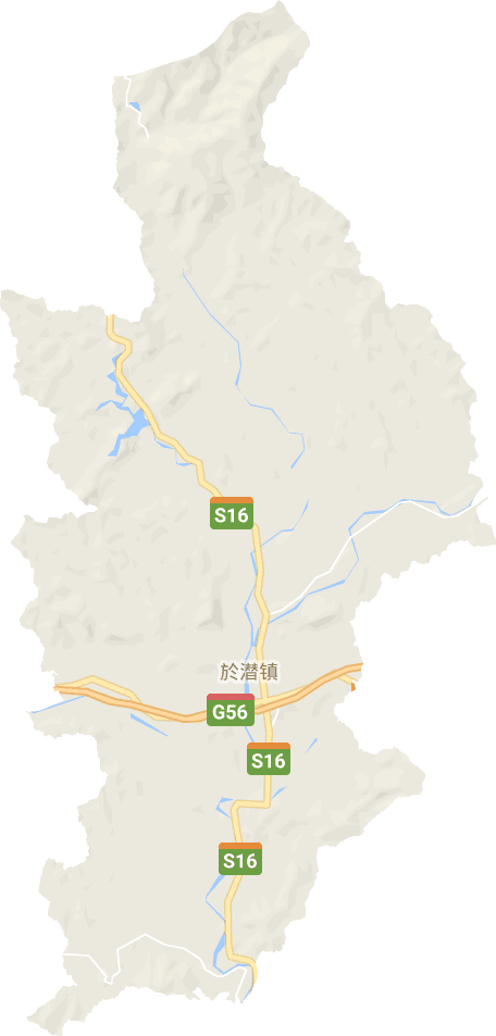 於潜镇电子地图