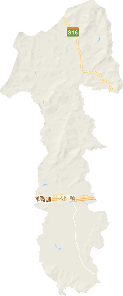 太阳镇电子地图