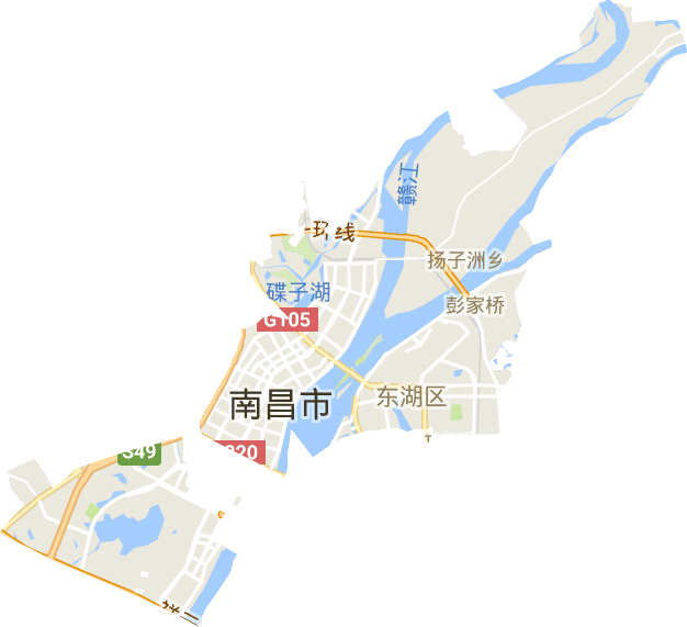 东湖区电子地图