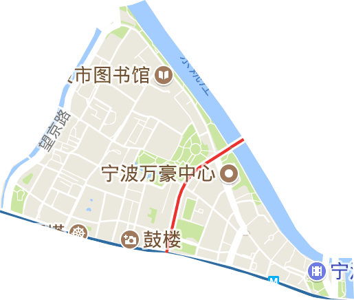 鼓楼街道电子地图