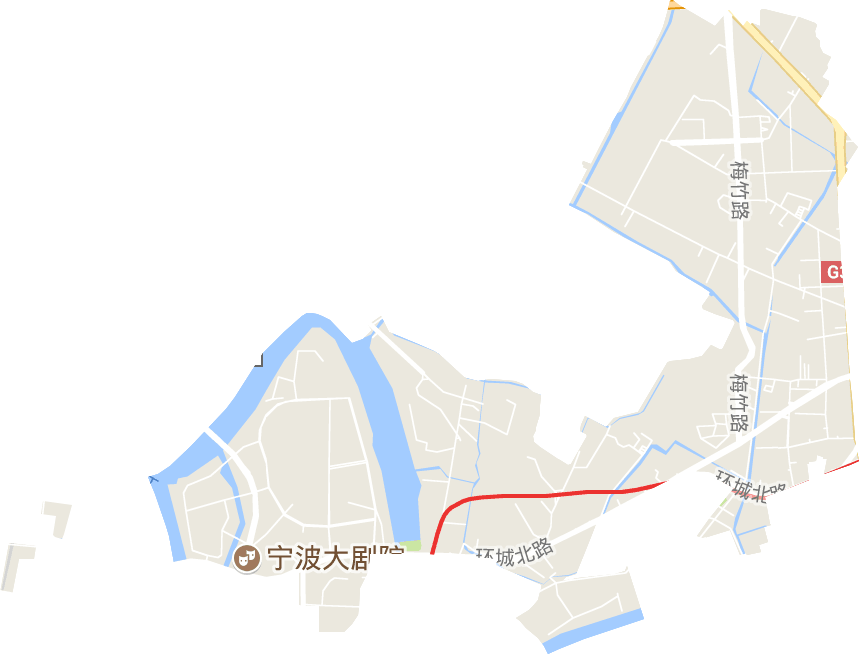 甬江街道电子地图