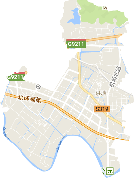 洪塘街道电子地图